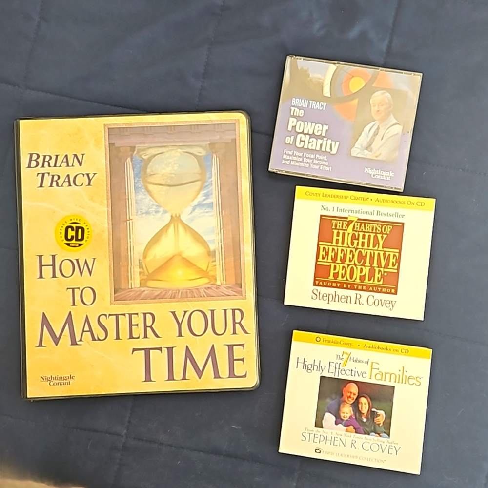 Create a successful business and life! Set of 4 Brian Tracy, Stephen R Covey